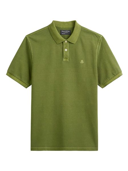 Marc O´Polo Koszulka polo w kolorze khaki rozmiar: M. Brązowe koszulki polo m, bez wzorów, z bawełny, bez kołnierzyka, bez ramiączek. Za 126.75 zł.