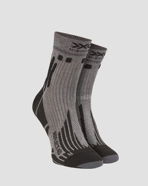 Skarpety X-Socks Run Speed Reflect 4.0. Szare skarpety X-Socks, bez wzorów, z materiału. Za 60.00 zł.