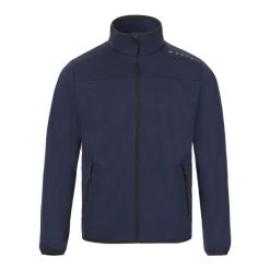 Kurtka softshell Musto Evo Crew. Niebieskie kurtki Musto, bez wzorów, z softshellu, bez kaptura. Za 636.50 zł.