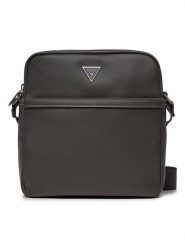 Guess Saszetka Certosa Saffiano Eco Mini-Bags HMECSA P3158 Szary. Szare saszetki i nerki Guess, z aplikacjami, ze skóry. Za 509.99 zł.