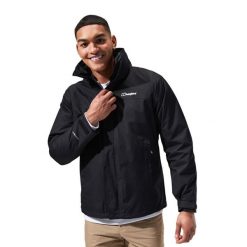 Kurtka 3w1 męska Berghaus RG Alpha 2.0 Gemni 3in1 Jacket. Czarne kurtki Berghaus, na jesień, m, bez wzorów, bez kaptura. Za 1,060.49 zł.