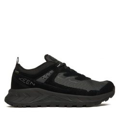 Trekkingi Keen. Czarne buty trekkingowe Keen, bez wzorów, bez zapięcia. Za 499.99 zł.
