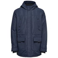 ONLY&SONS Męska kurtka od Martin Xo Jack et Dress s Blue Dress s (rozmiar L). Niebieskie kurtki Only&Sons, l, bez wzorów, bez ramiączek. W wyprzedaży za 128.00 zł.