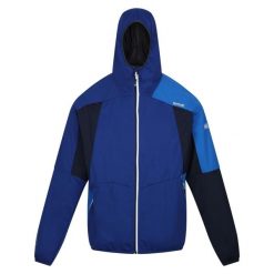 Kurtka softshell Regatta Tarvos VII. Niebieskie kurtki Regatta, bez wzorów, z softshellu, bez kaptura. Za 159.99 zł.