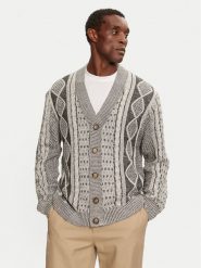 Brave Soul Kardigan MK-248ASHBERY Szary Regular Fit. Szare swetry rozpinane Brave Soul, m, bez wzorów, z syntetyku, bez kołnierzyka, bez ramiączek. Za 59.99 zł.