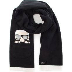 Szal KARL LAGERFELD - 86KW3306 Black. Szaliki marki B'TWIN. Za 569.00 zł.