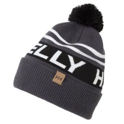 Czapka zimowa z pomponem Helly Hansen Ridgeline Beanie. Czarne czapki zimowe Helly Hansen, bez wzorów. Za 203.00 zł.