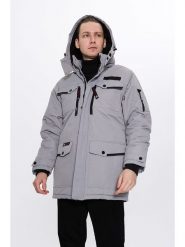 CANADA weather gear Kurtka zimowa w kolorze szarym rozmiar: XXL. Szare kurtki CANADA weather gear, na zimę, xxl, bez wzorów, bez kaptura. Za 395.00 zł.