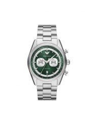Emporio Armani Zegarek AR11637 Srebrny. Szare, analogowe zegarki Emporio Armani, srebrne. Za 1,139.00 zł.