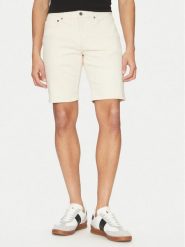 Calvin Klein Szorty jeansowe K10K114078 Écru Slim Fit. Szorty CALVIN KLEIN, m, bez wzorów, z bawełny. Za 229.99 zł.