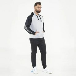 Dres sportowy STORED. Szare komplety dresowe Legea, m, bez wzorów, z dresówki, bez ramiączek. W wyprzedaży za 116.00 zł.