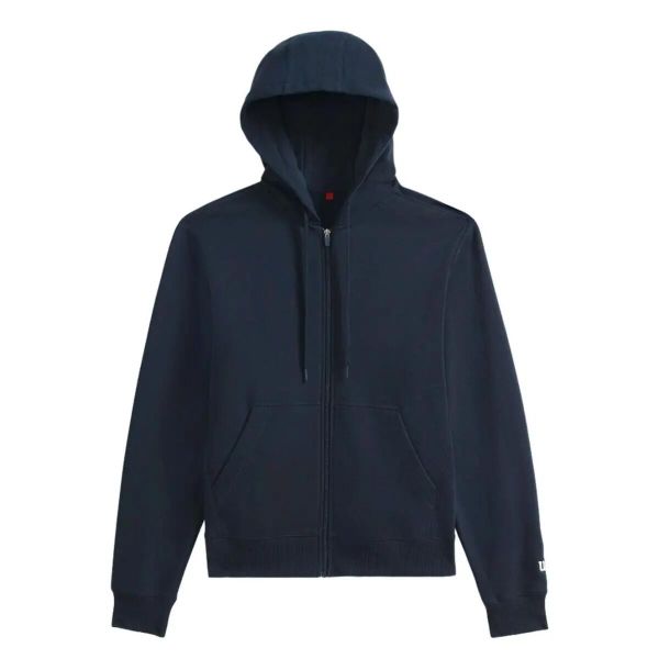 Bluza z kapturem Wilson Team. Niebieskie bluzy z kapturem Wilson, l, bez wzorów, z materiału, z kapturem. Za 299.99 zł.