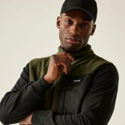 Męski kamizelka Frankie. Brązowe kurtki softshell Regatta, m, bez wzorów, z softshellu, bez kaptura. W wyprzedaży za 188.80 zł.