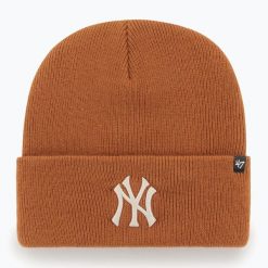 Czapka zimowa 47 Brand MLB New York Yankees Haymaker. Brązowe czapki zimowe 47 Brand, bez wzorów. Za 88.99 zł.