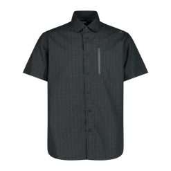 Koszula męska CMP 35S7797. Czarne koszule CMP, m, bez wzorów, bez kołnierzyka, bez ramiączek. Za 209.00 zł.