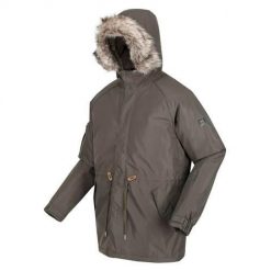 Kurtka uniwersalna męska Regatta Winterparka Salinger Iii. Brązowe kurtki Regatta, l, bez wzorów, z syntetyku, bez kaptura. Za 375.00 zł.