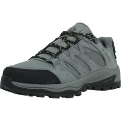 Buty COLUMBIA REDMOND IV LOW WP Szary. Szare buty turystyczne Columbia, bez wzorów, z materiału, bez zapięcia, na fitness i siłownię. Za 357.99 zł.