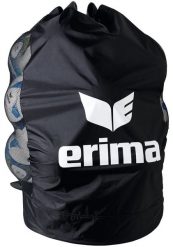 Torba na piłki Erima Ball Bag 18 piłek. Czarne torby na ramię Erima, bez wzorów, z nylonu, na ramię, duże, bez dodatków. Za 185.65 zł.