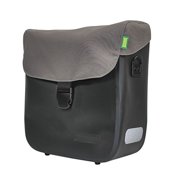 Racktime Tommy torba na bagażnik 15 l onyx czarny / basalt szary. Czarne torby na ramię RACKTIME, bez wzorów, na ramię, bez dodatków. Za 581.65 zł.
