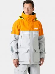 Kurtka Żeglarska Męska Helly Hansen Pier 4.0. Brązowe kurtki Helly Hansen, m, bez wzorów, z materiału, bez kaptura. Za 1,199.00 zł.