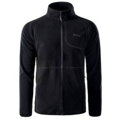 Polar męski Hi-Tec Camolin - czarny, Rozmiar XL. Czarne bluzy z polaru Hi-tec, m, bez wzorów, z materiału, bez kaptura. Za 89.99 zł.