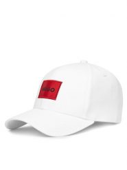 HUGO Czapka z daszkiem Men-X 581 50492745 Biały. Białe czapki z daszkiem Hugo, bez wzorów, z bawełny. Za 169.99 zł.