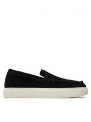 Calvin Klein Półbuty Moccasin Suede HM0HM01794 Czarny. Czarne eleganckie półbuty CALVIN KLEIN, bez wzorów, ze skóry, bez obcasa, bez zapięcia. Za 469.99 zł.