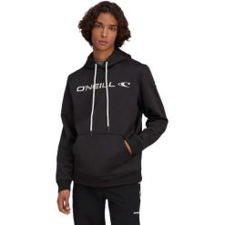 Bluza z kapturem męskie O'Neill Rutile Hooded Fleece. Czarne bluzy O'Neill, m, bez wzorów, z poliesteru, z kapturem. Za 139.00 zł.