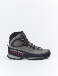 Buty trekkingowe męskie La Sportiva TX5 GTX. Szare buty turystyczne La Sportiva, bez wzorów, z gore-texu, przed kolano, bez zapięcia, trekkingowe, gore-tex. Za 923.99 zł.