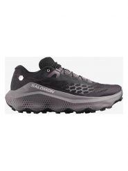 SALOMON Buty "ULTRA GLIDE 4" w kolorze czarno-fioletowym do biegania rozmiar: 42. Czarne buty do biegania Salomon, bez wzorów, bez zapięcia, do biegania. Za 539.50 zł.