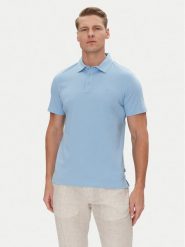 JOOP! Polo 17 JJ-10Preston 30045540 Błękitny Modern Fit. Niebieskie koszulki polo JOOP!, l, bez wzorów, z bawełny, bez kołnierzyka, bez ramiączek. Za 249.99 zł.