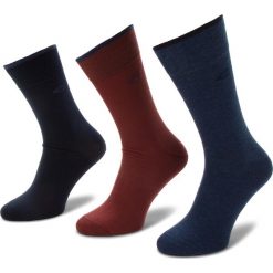 Zestaw 3 par wysokich skarpet męskich CAMEL ACTIVE - 6603 Navy 545. Skarpety marki Camel Active. Za 45.00 zł.