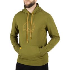 Bluza męska VIKING Panaka Hoodie Bamboo. Brązowe bluzy z kapturem Viking, l, bez wzorów, z elastanu, z kapturem. Za 153.00 zł.