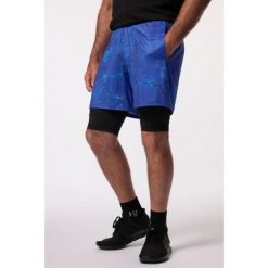 Męskie Bermudy funkcyjne Iron Anvil fitness szybkoschnące do roz. 7XL. Niebieskie szorty JAY-PI, m, bez wzorów, z elastanu. Za 195.99 zł.