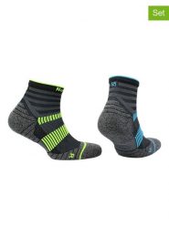 Norfolk Skarpety funkcyjne (4 pary) w kolorze czarnym, niebieskim i zielonym rozmiar: 47-50. Czarne skarpety Norfolk, bez wzorów, z materiału. Za 78.10 zł.