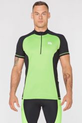 Koszulka rowerowa męska Rough Radical Racer SX. Czarne bielizna termoaktywna ROUGH RADICAL, m, bez wzorów, z materiału, bez ramiączek, rowerowe. Za 39.90 zł.