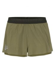 Craft Szorty "Pro Hypervent Split" w kolorze khaki do biegania rozmiar: XL. Brązowe szorty Craft, xl, bez wzorów, z materiału. Za 104.99 zł.