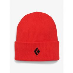 Czapka zimowa Black Diamond Watch Cap - coral red. Czerwone czapki z daszkiem Black Diamond, na zimę, bez wzorów. Za 97.99 zł.