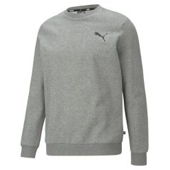 Bluza Puma Essentail Small Logo, Mężczyźni. Czerwone bluzy bez kaptura Puma, m, bez wzorów, bez kaptura. Za 227.85 zł.