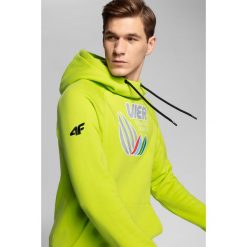 Bluza męska 4Hills BLM101 - soczysta zieleń. Bluzy z kapturem marki 4F. Za 159.99 zł.