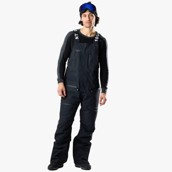Spodnie narciarskie męskie Swedemount Freeride Bib Pants wodoodporne. Czarne spodnie narciarskie i snowboardowe SWEDEMOUNT, m, bez wzorów, narciarskie. Za 1,120.00 zł.