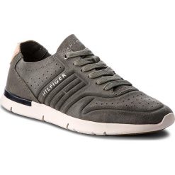 Sneakersy TOMMY HILFIGER - Unlined Th Light Suede Runner FM0FM01631 Dusty Olive 011. Buty sportowe casual marki Tommy Hilfiger. W wyprzedaży za 259.00 zł.