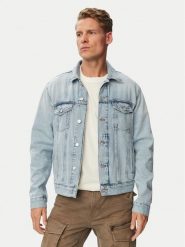 Tommy Jeans Kurtka jeansowa Ryan Jacket Rwb Cj6013 DM0DM23657 Niebieski jasny Regular Fit. Niebieskie kurtki Tommy Jeans, m, bez wzorów, z jeansu, bez kaptura. Za 649.99 zł.