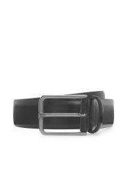 Boss Pasek Męski Crys 50486825 Czarny. Czarne paski Boss, bez wzorów, ze skóry. Za 379.99 zł.