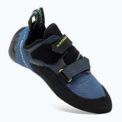 Buty wspinaczkowe męskie La Sportiva Katana. Niebieskie buty turystyczne La Sportiva, bez wzorów, z materiału, bez zapięcia, trekkingowe. Za 629.99 zł.