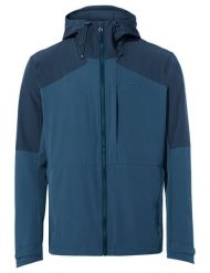 Kurtka softshellowa M Elope Wind Jacket. Niebieskie kurtki Vaude, m, bez wzorów, z hardshellu, bez kaptura. Za 573.35 zł.