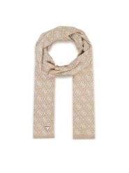 Guess Szalik M5BZ19 Z0442 Beżowy. Brązowe szaliki Guess, z aplikacjami, z materiału. Za 299.99 zł.