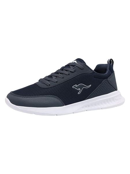 Kangaroos Sneakersy "KL-A Lismo" w kolorze granatowym rozmiar: 45. Niebieskie buty sportowe casual Kangaroos, bez wzorów, z materiału, bez zapięcia. Za 96.14 zł.