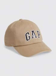 GAP Czapka w kolorze beżowym rozmiar: onesize. Brązowe czapki z daszkiem GAP, bez wzorów, z bawełny. Za 92.86 zł.