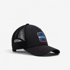 Czapka z daszkiem w stylu trucker do siatkówki plażowej Copaya BV Cap. Białe czapki z daszkiem KIPSTA, na lato, bez wzorów, z materiału. Za 39.99 zł.